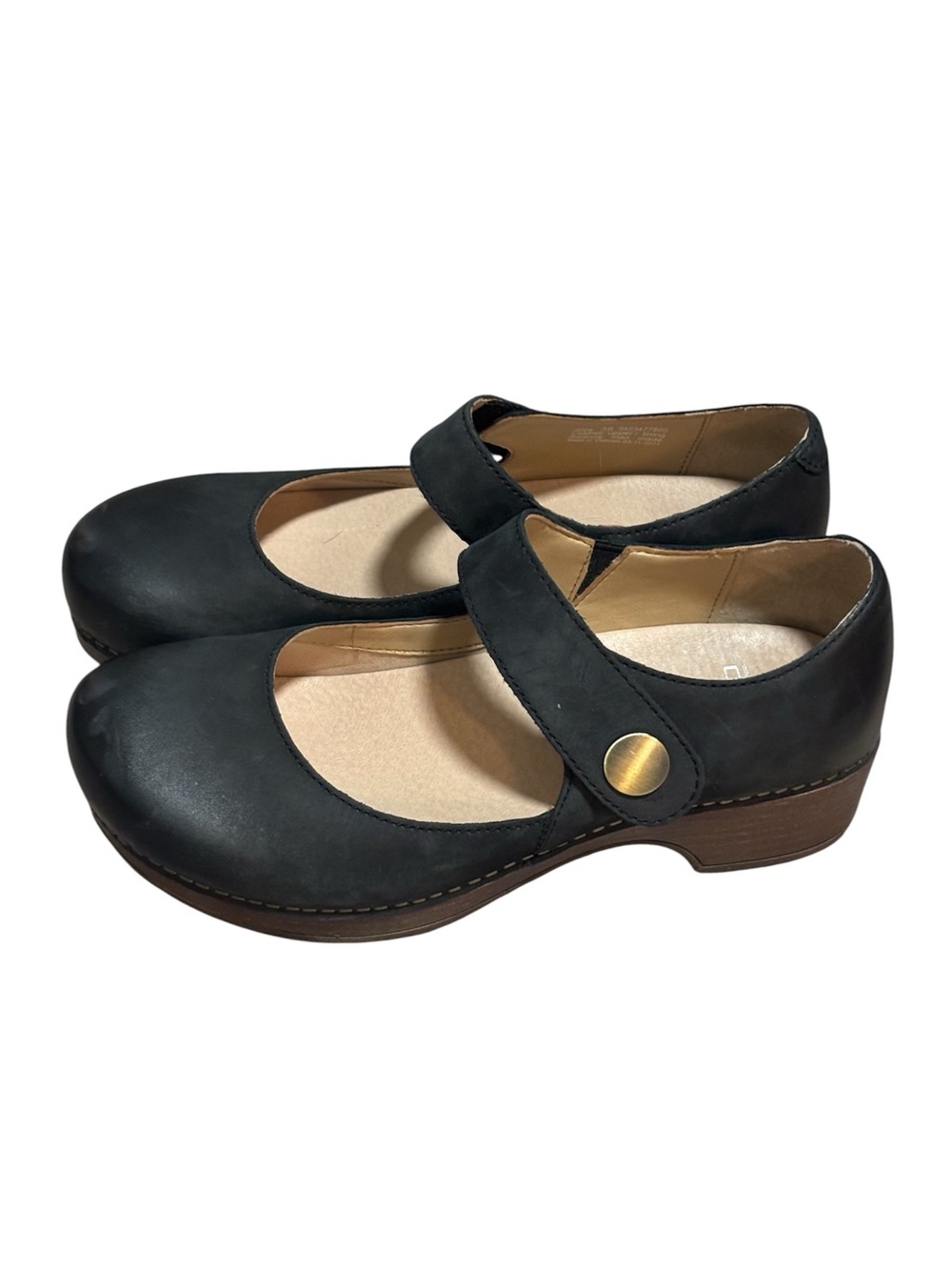Dansko “Beatrice” Women’s Black Mary Jane Clog Comfort Shoes